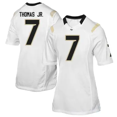 White Replica Women's Duane Thomas Jr. UCF Knights Football College Jersey