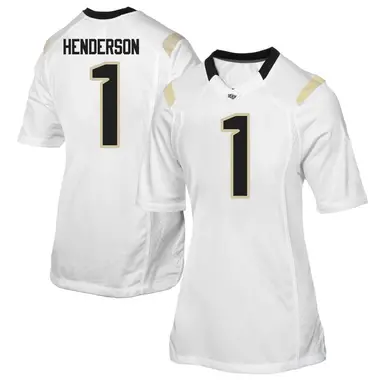 White Replica Women's Ja'Cari Henderson UCF Knights Football College Jersey