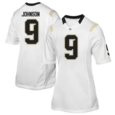 White Replica Women's Ja'Varrius Johnson UCF Knights Football College Jersey
