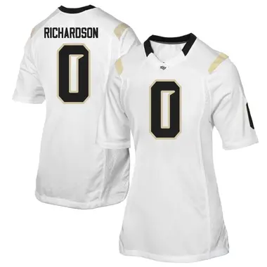 White Replica Women's Johnny Richardson UCF Knights Football College Jersey