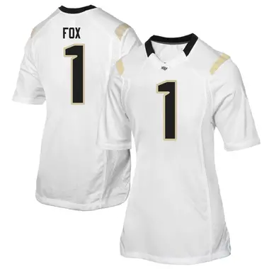 White Replica Women's Kylan Fox UCF Knights Football College Jersey