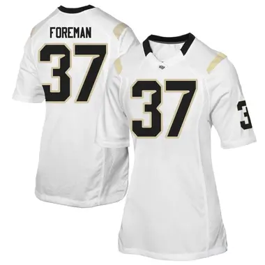 White Replica Women's Preston Foreman UCF Knights Football College Jersey