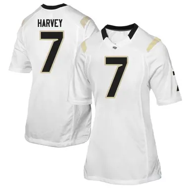White Replica Women's RJ Harvey UCF Knights Football College Jersey