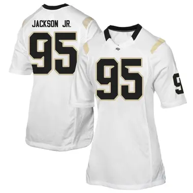 White Replica Women's RJ Jackson Jr. UCF Knights Football College Jersey