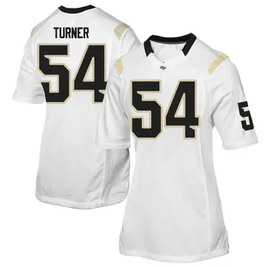 White Replica Women's Trenton Turner UCF Knights Football College Jersey