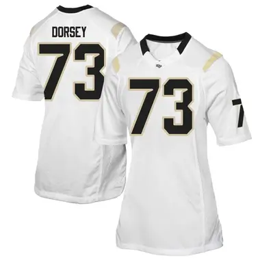 White Replica Women's Wes Dorsey UCF Knights Football College Jersey
