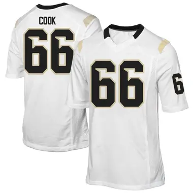 White Replica Youth Colin Cook UCF Knights Football College Jersey
