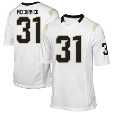 White Replica Youth Derrick McCormick UCF Knights Football College Jersey