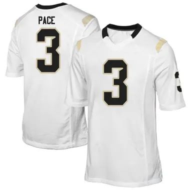 White Replica Youth Deshawn Pace UCF Knights Football College Jersey