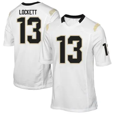 White Replica Youth Horace Lockett UCF Knights Football College Jersey