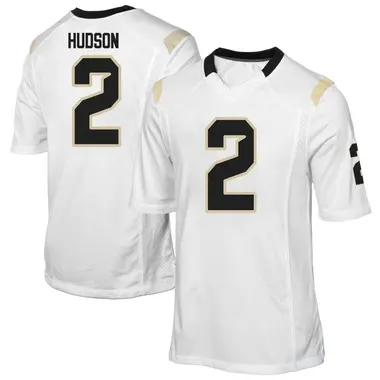 White Replica Youth Kobe Hudson UCF Knights Football College Jersey
